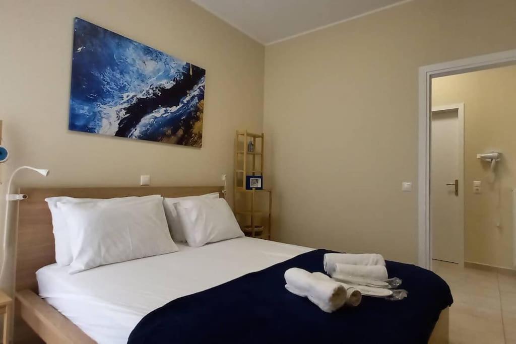Blue -Spacious 1Bdr Corner Flat/Balcony/View Διαμέρισμα Αθήνα Εξωτερικό φωτογραφία